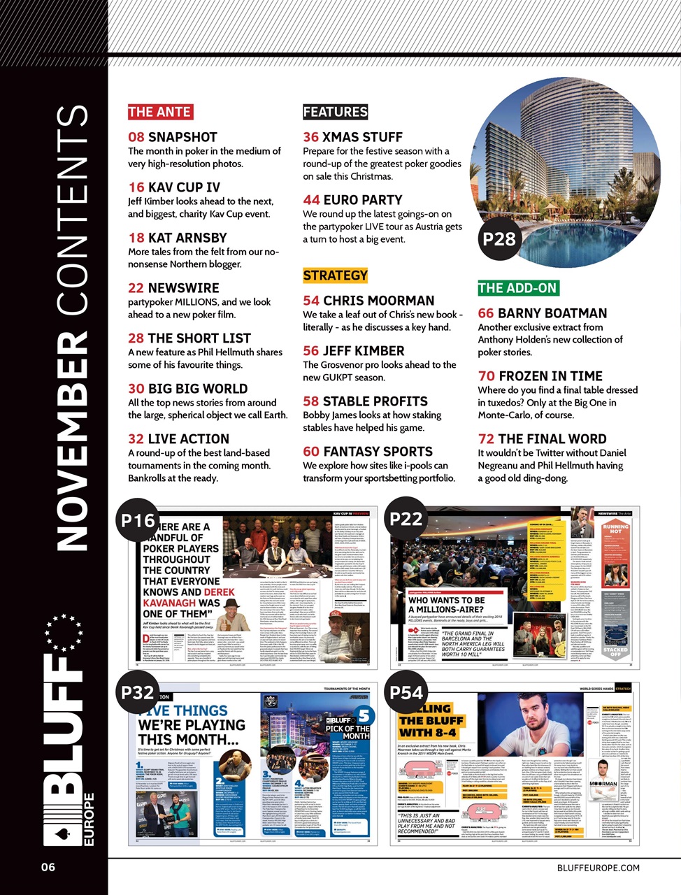 Bluff Europe Preview Pages