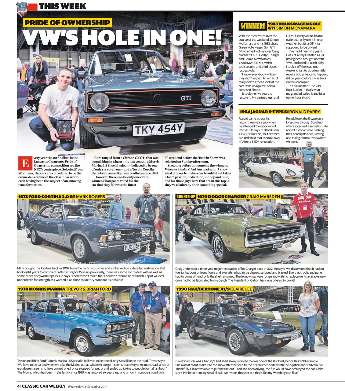 Classic Car Weekly Preview Pages