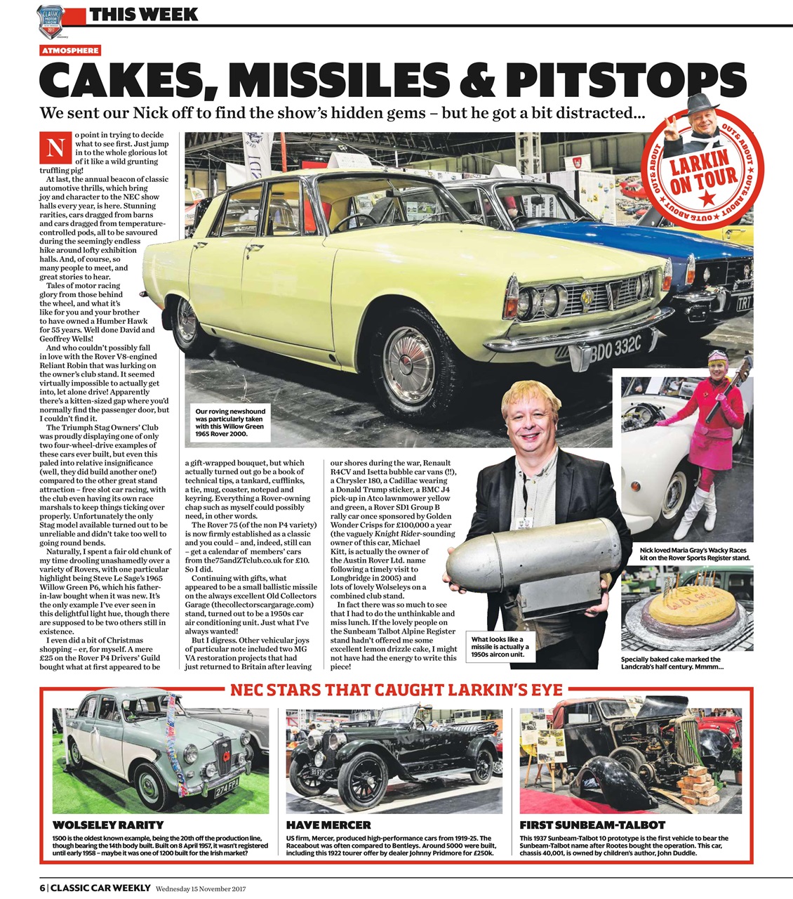 Classic Car Weekly Preview Pages