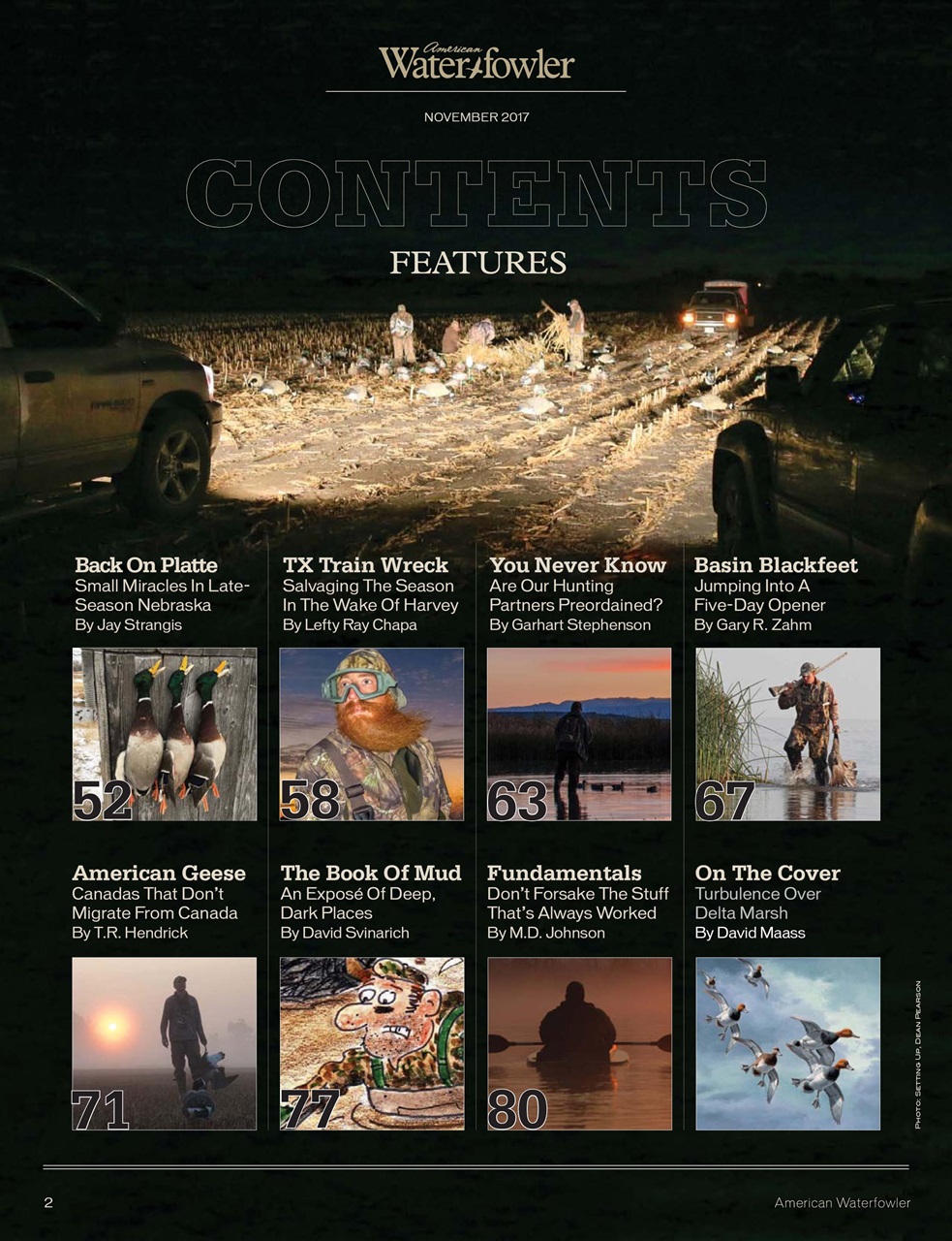 American Waterfowler Preview Pages