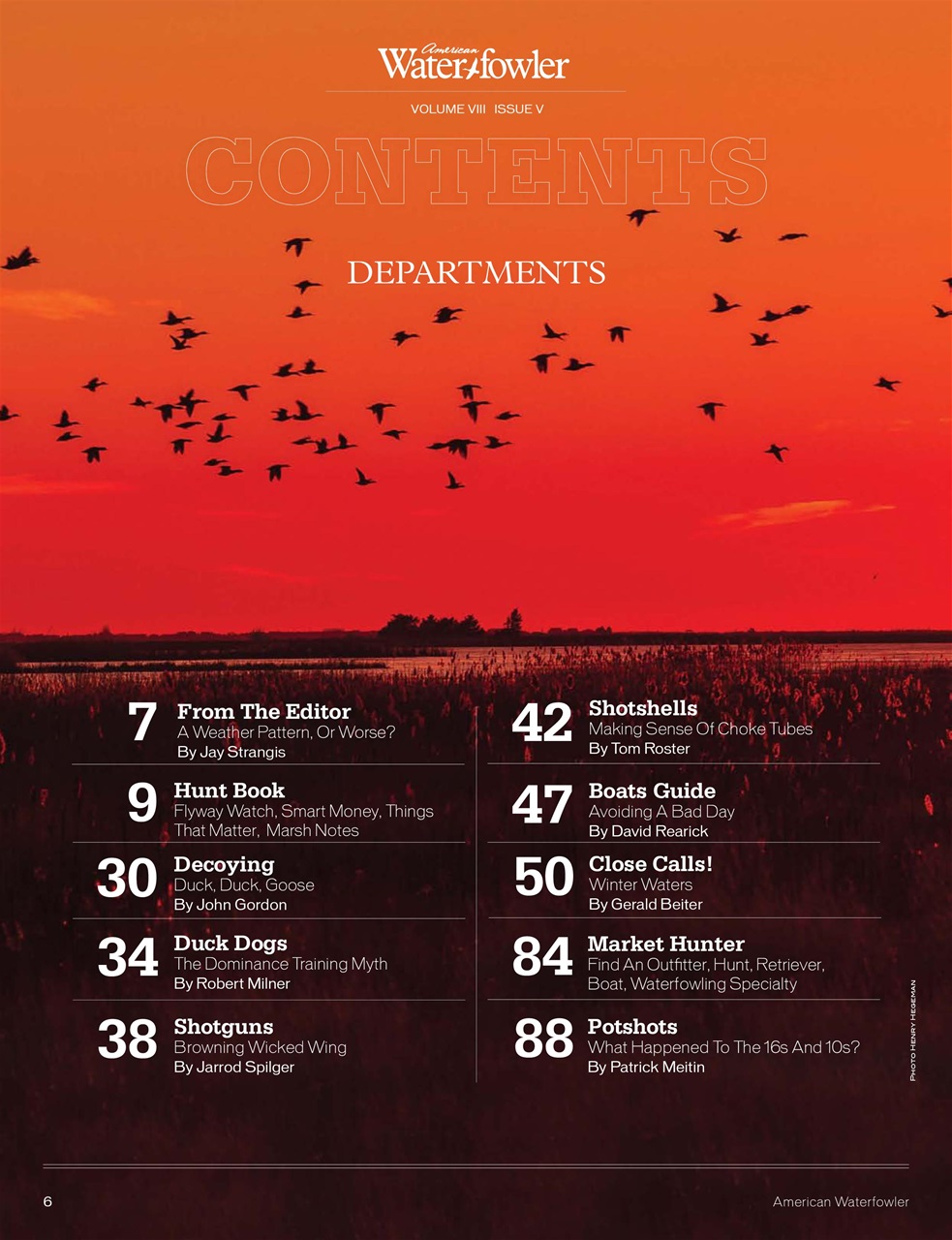 American Waterfowler Preview Pages