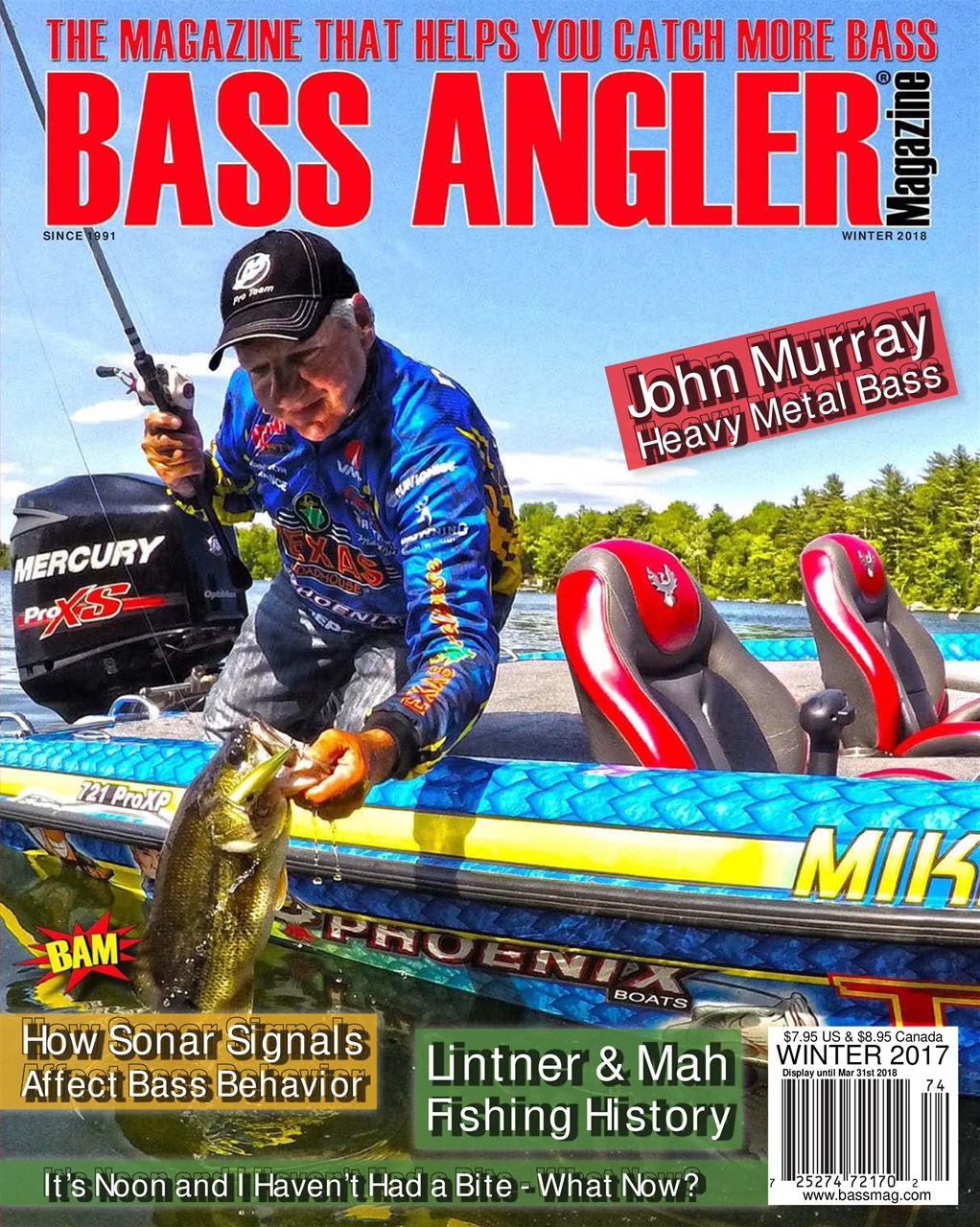 BASS ANGLER MAGAZINE Preview Pages