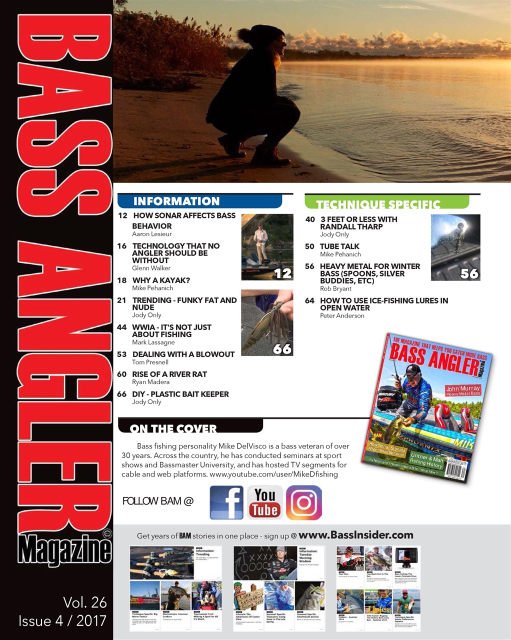 BASS ANGLER MAGAZINE Preview Pages