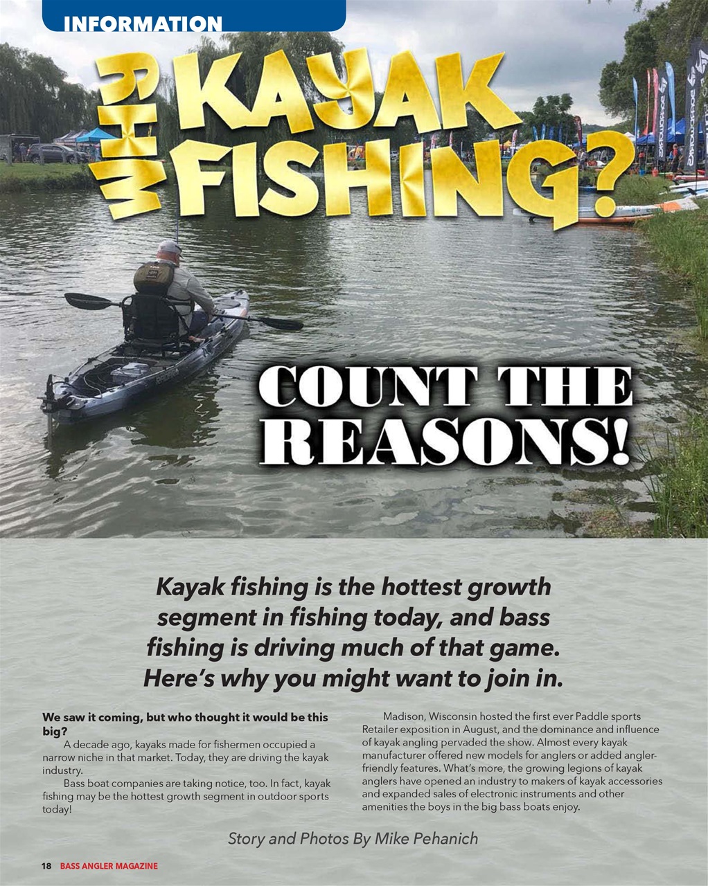 BASS ANGLER MAGAZINE Preview Pages