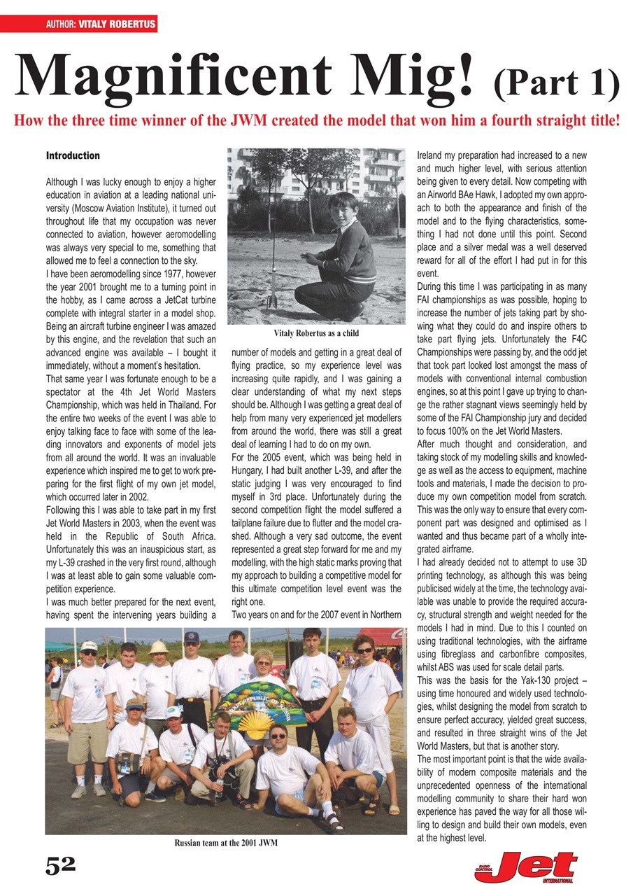 RC Jet International Preview Pages