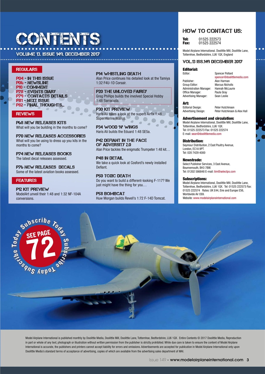 Model Airplane International Preview Pages