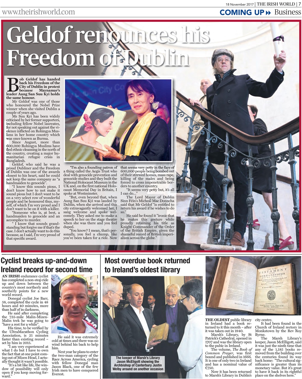 Irish World Preview Pages