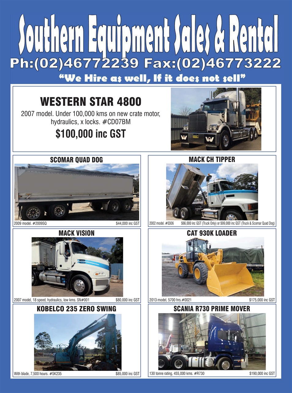 JUST TRUCKS Preview Pages