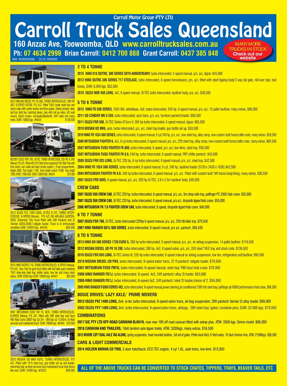 JUST TRUCKS Preview Pages