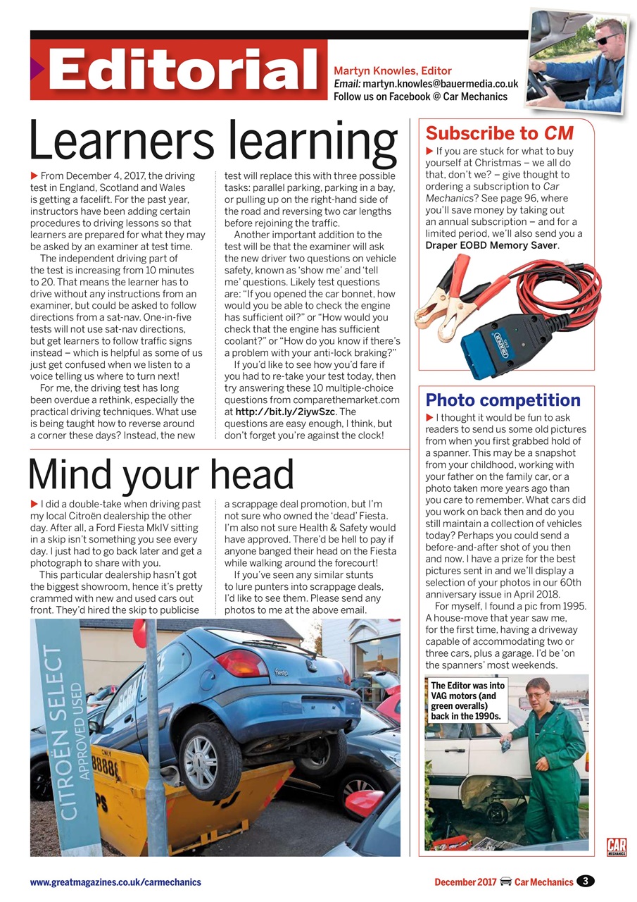 Car Mechanics Preview Pages