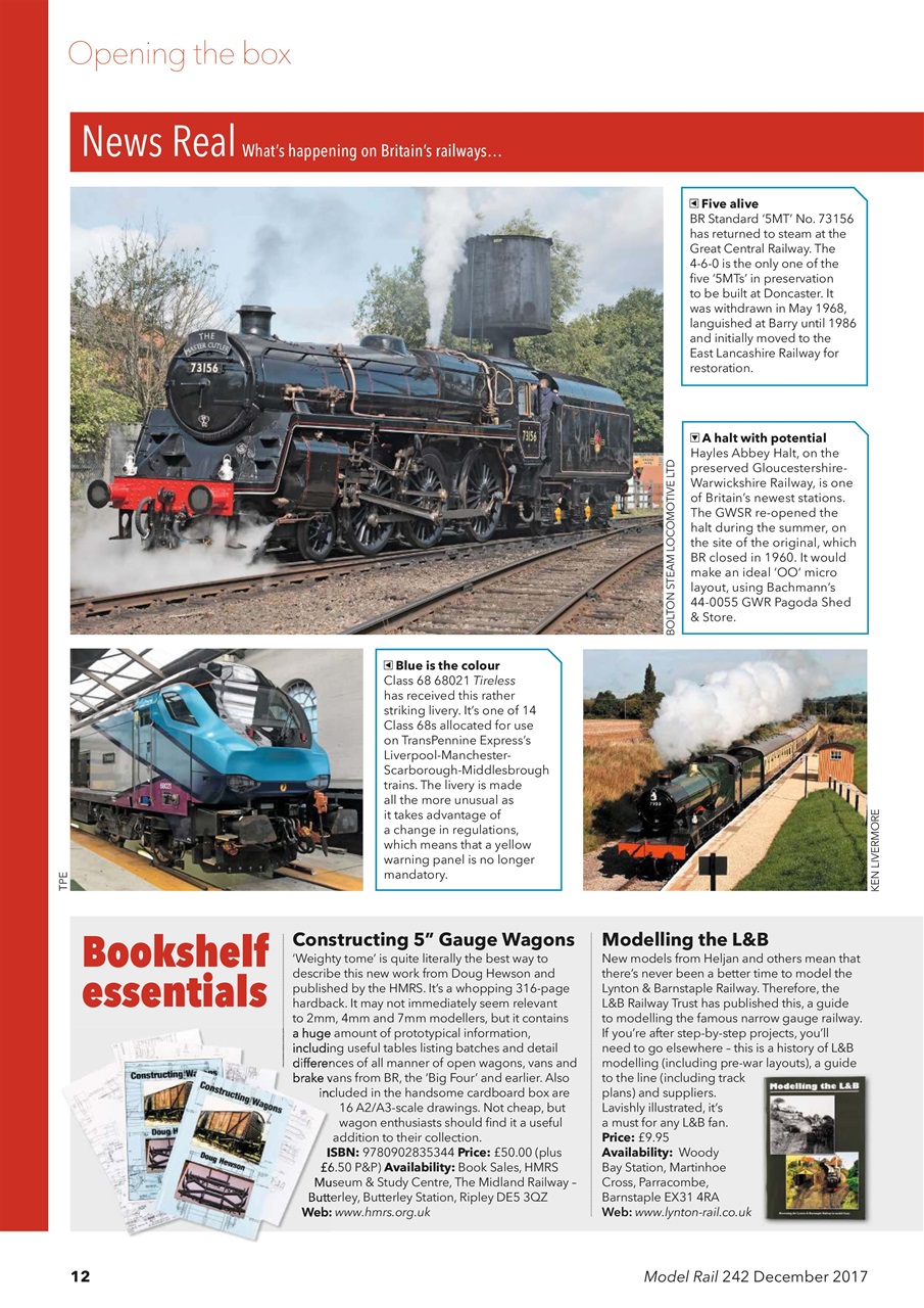 Model Rail Preview Pages