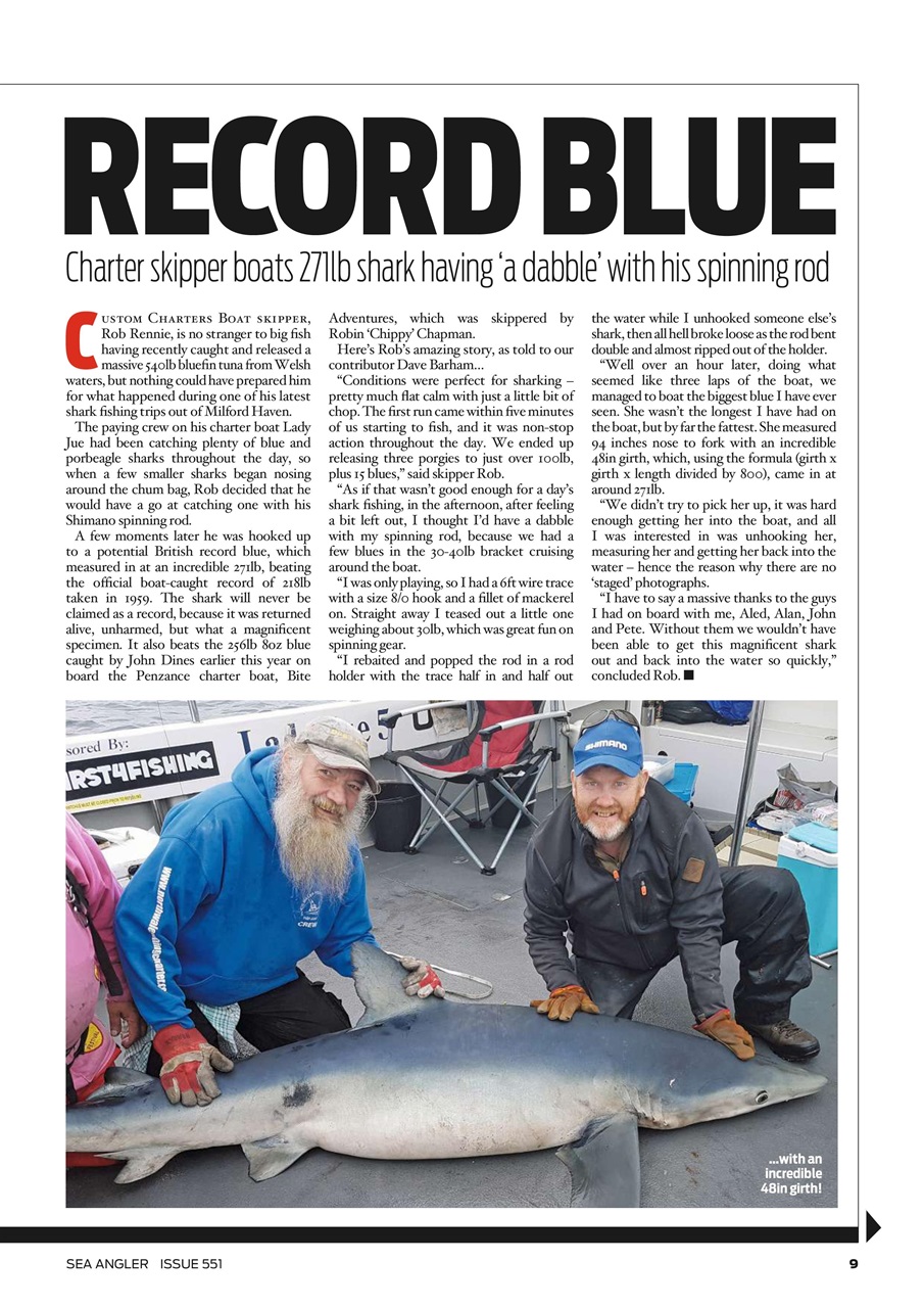 Sea Angler Preview Pages