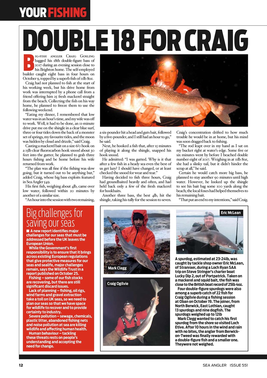 Sea Angler Preview Pages