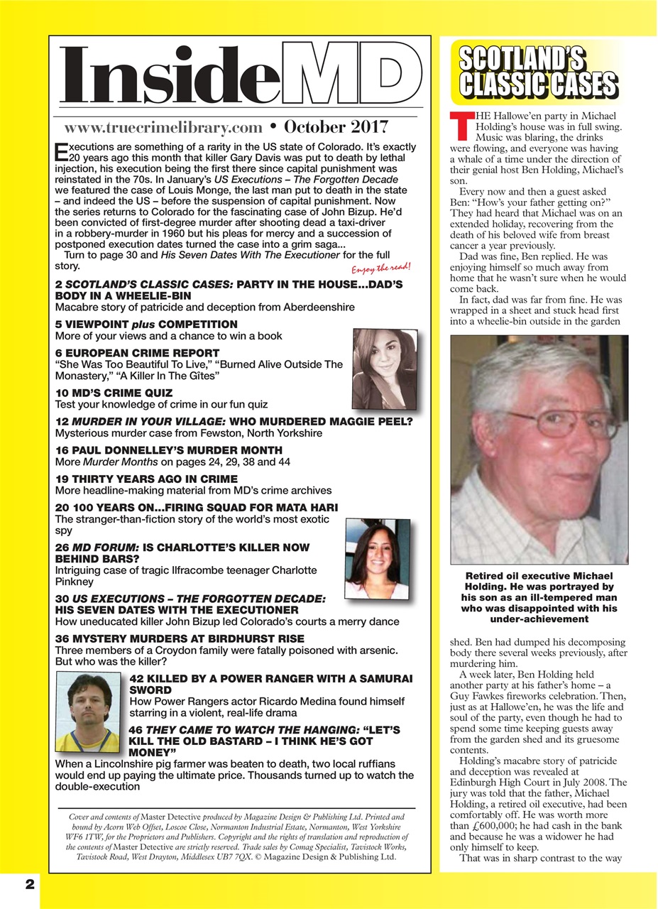 Master Detective Preview Pages