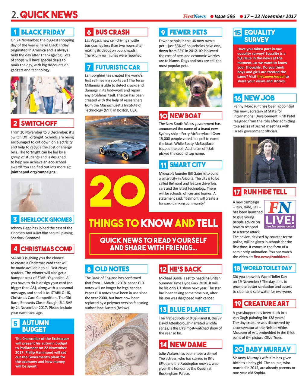First News Preview Pages