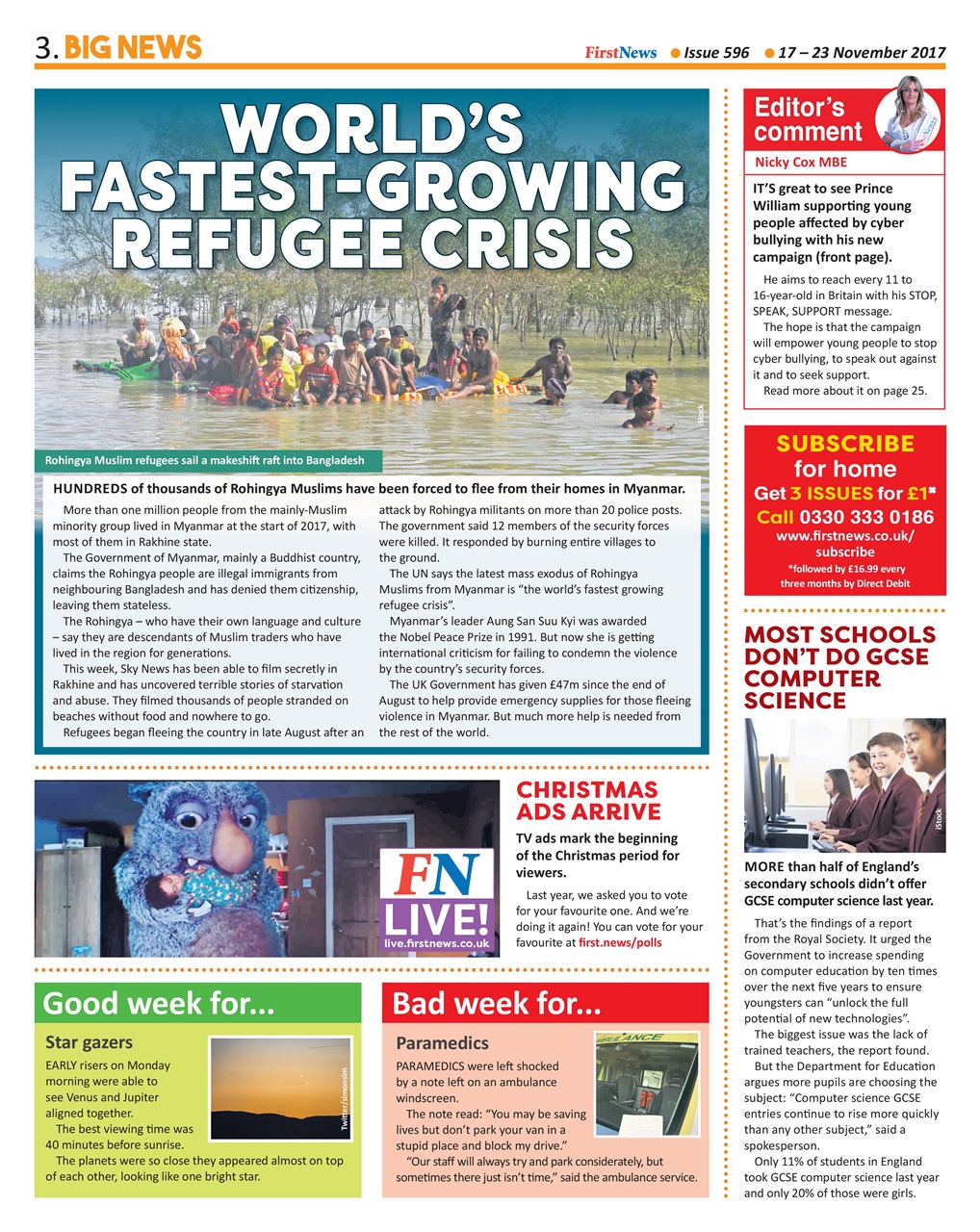 First News Preview Pages