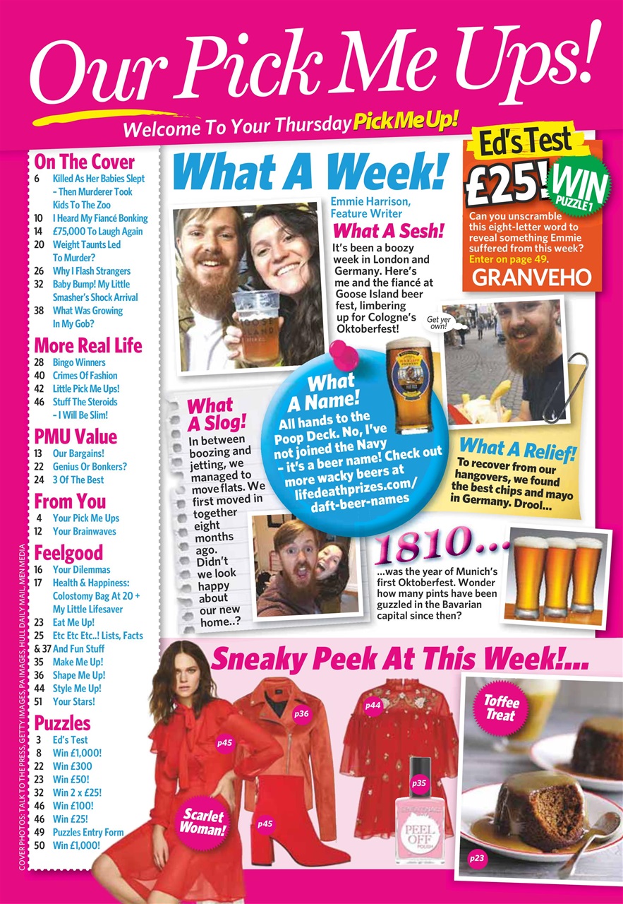 Pick Me Up Preview Pages