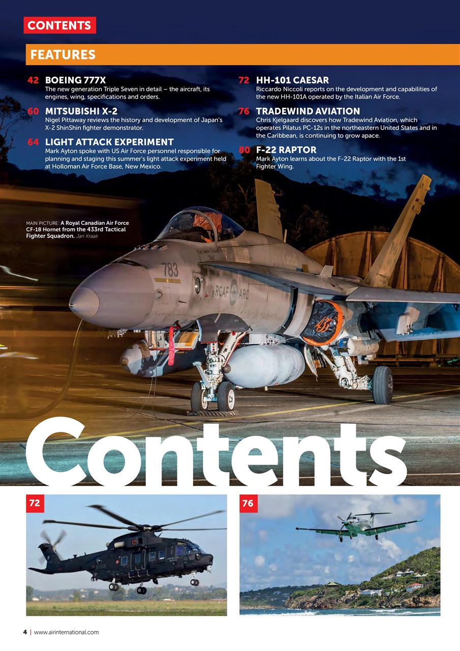 AIR International Preview Pages