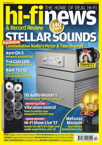Hi-Fi News issue December 2017