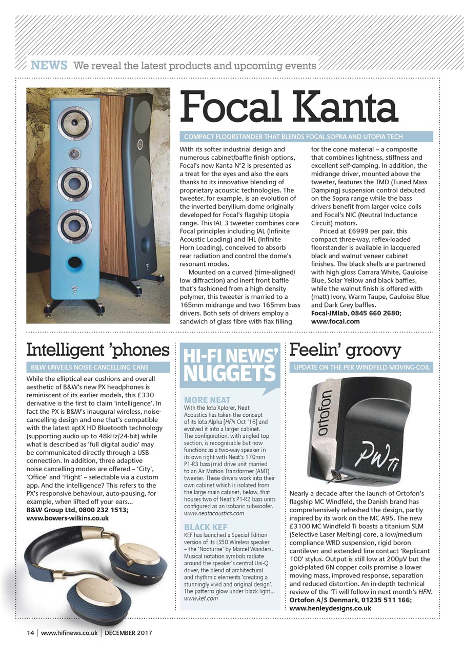 Hi-Fi News Preview Pages