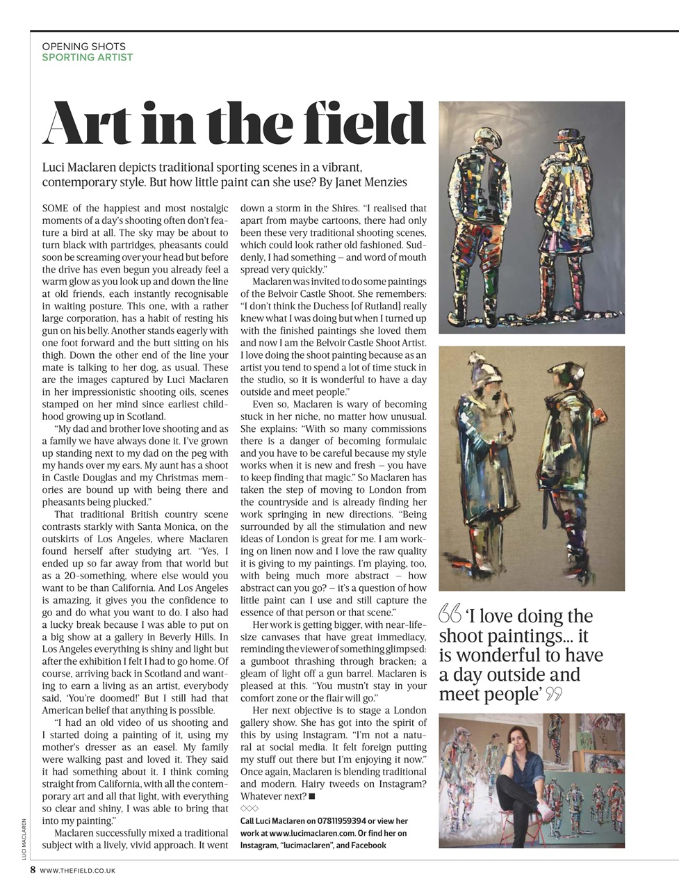 The Field Preview Pages