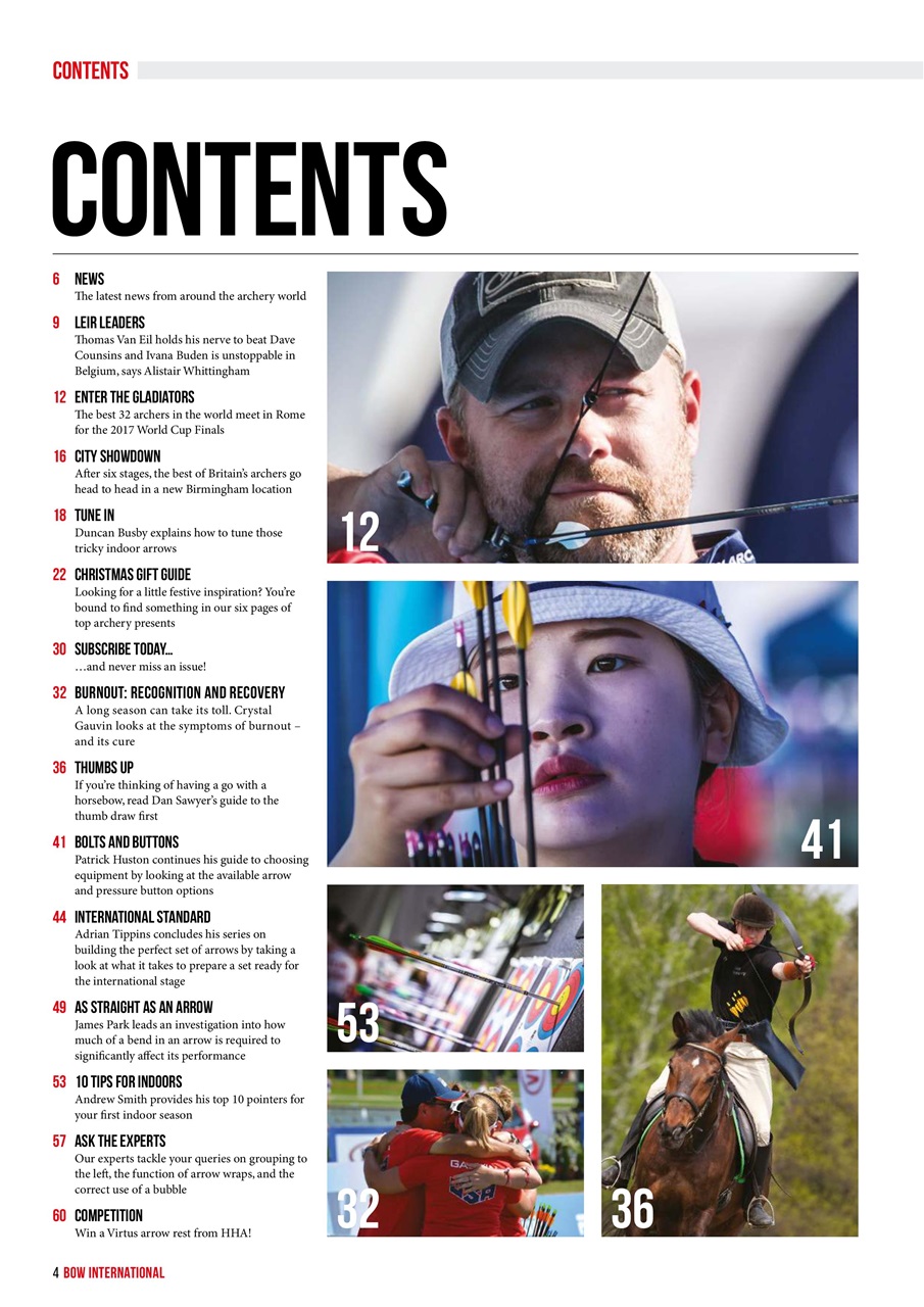 Bow International Preview Pages