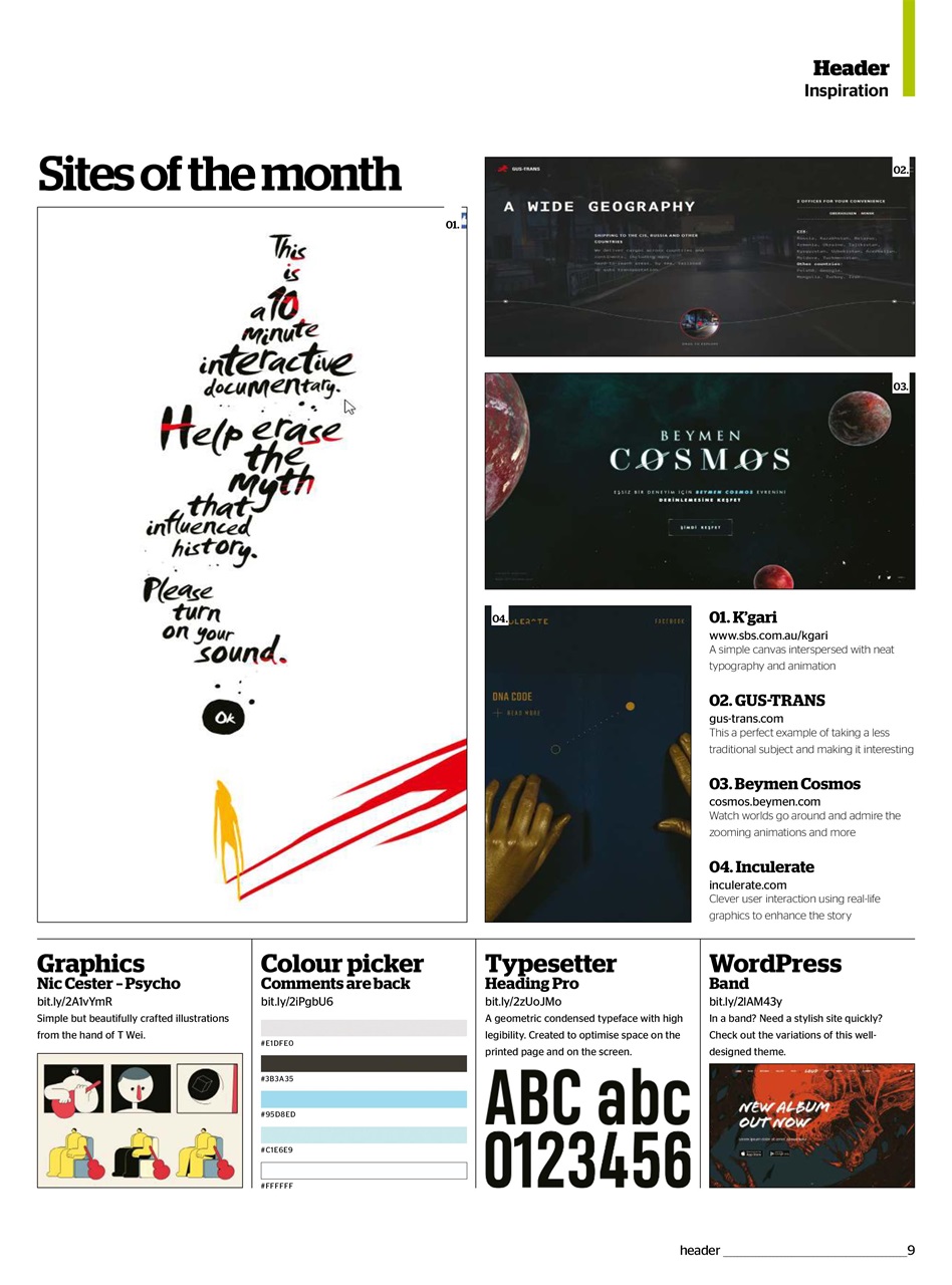 Web Designer Preview Pages