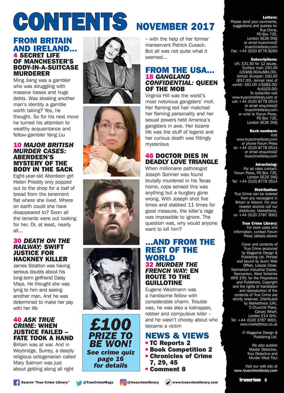 True Crime Preview Pages