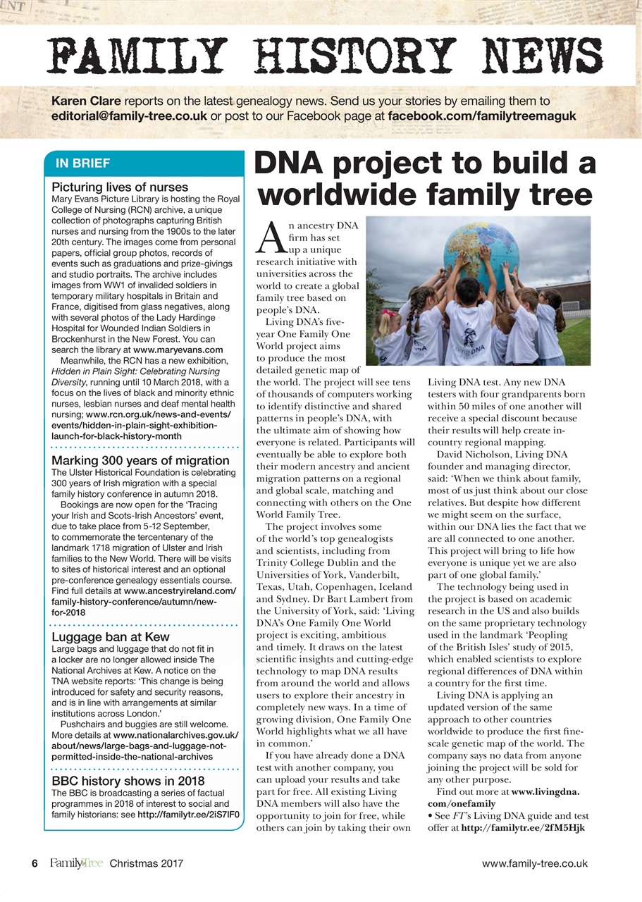 Family Tree Preview Pages