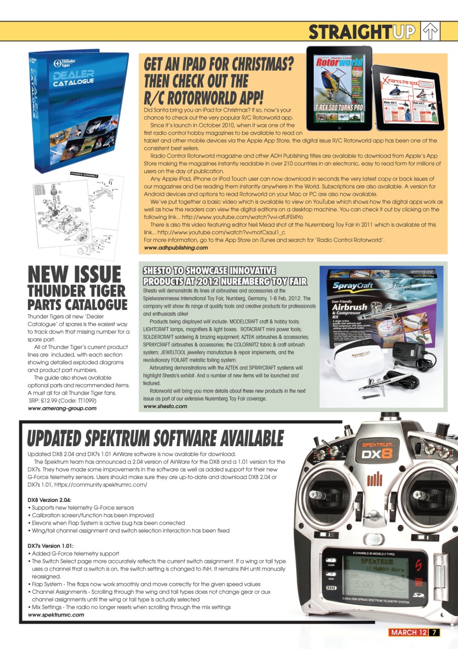 Radio Control Rotor World Preview Pages