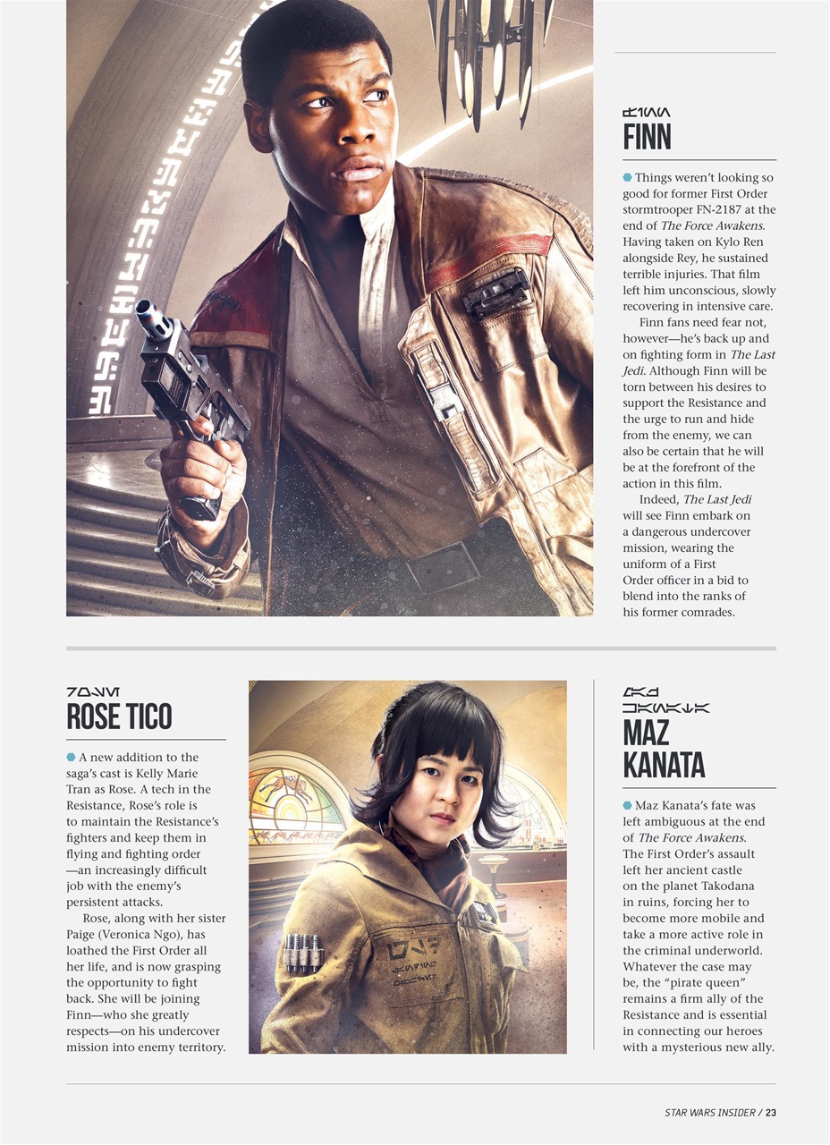 Star Wars Insider Preview Pages