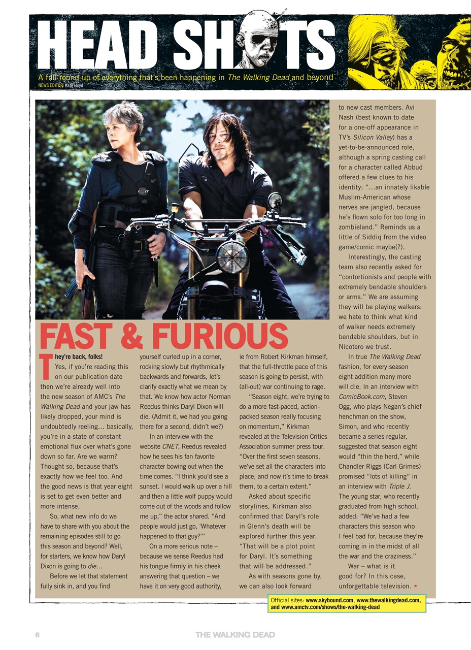 The Walking Dead Magazine Preview Pages