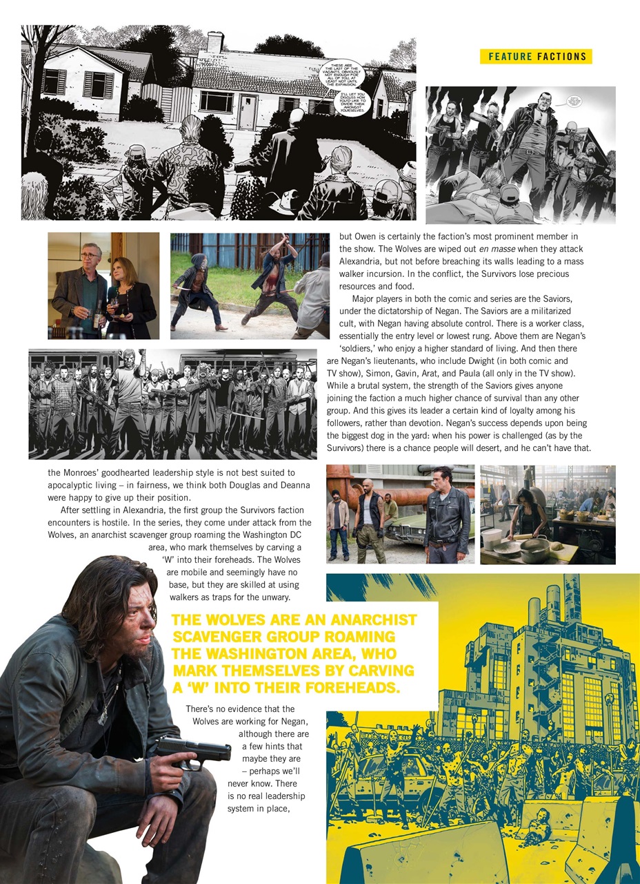 The Walking Dead Magazine Preview Pages