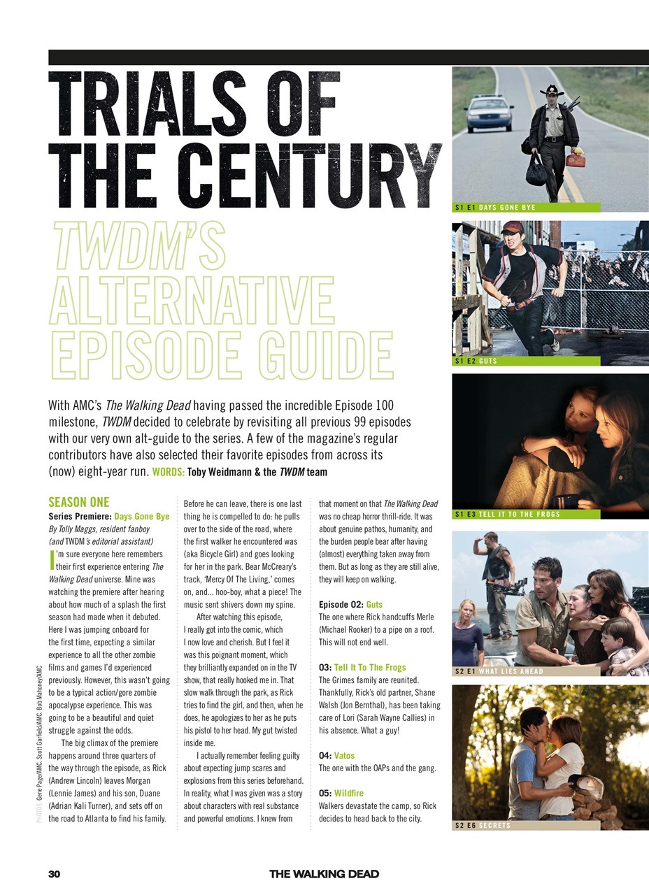 The Walking Dead Magazine Preview Pages