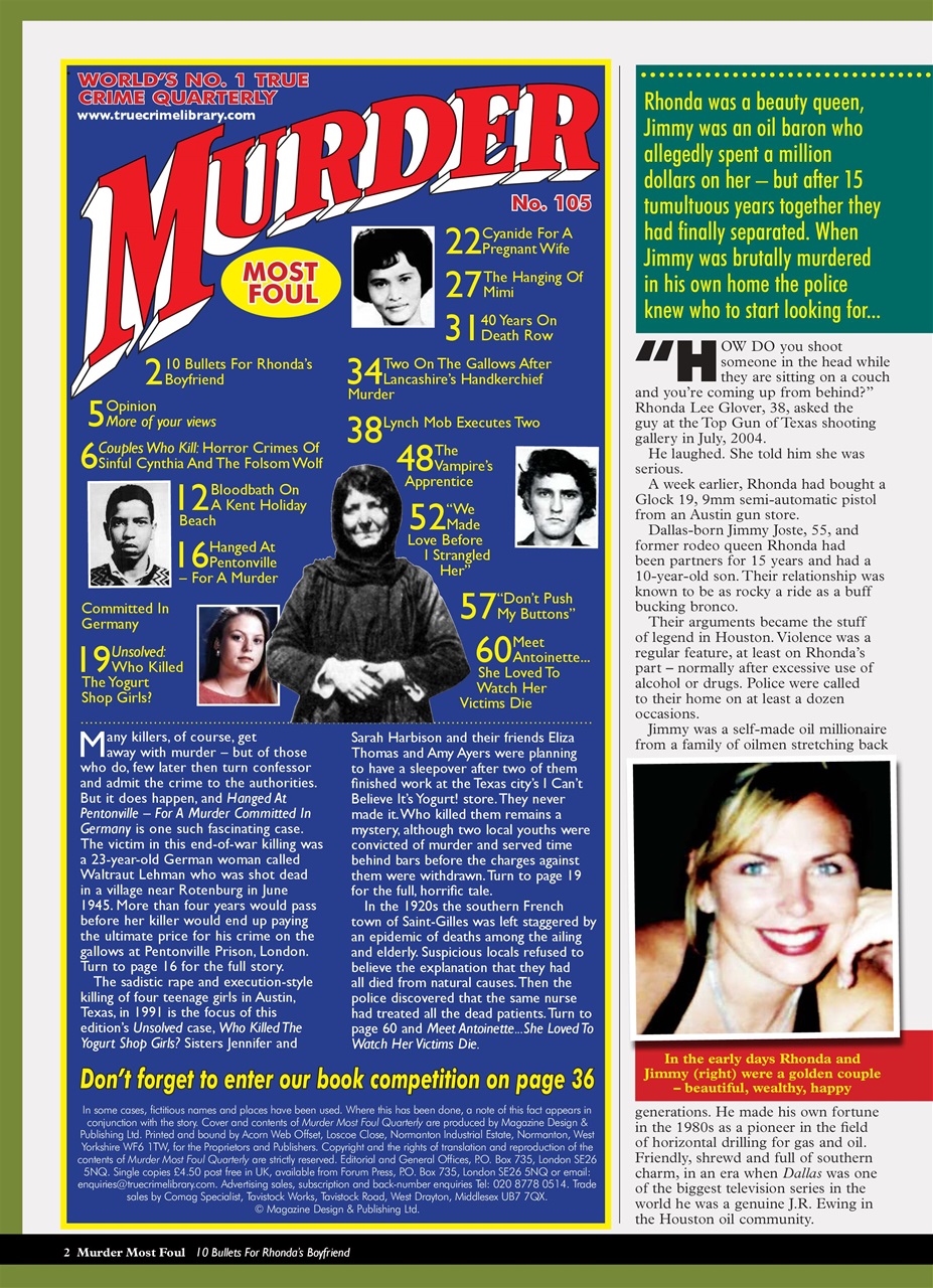 Murder Most Foul Preview Pages