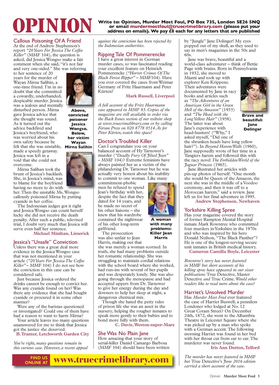 Murder Most Foul Preview Pages