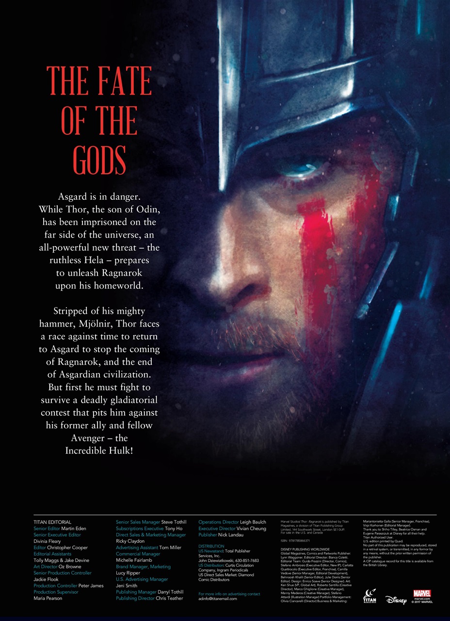 Thor: Ragnarok Preview Pages