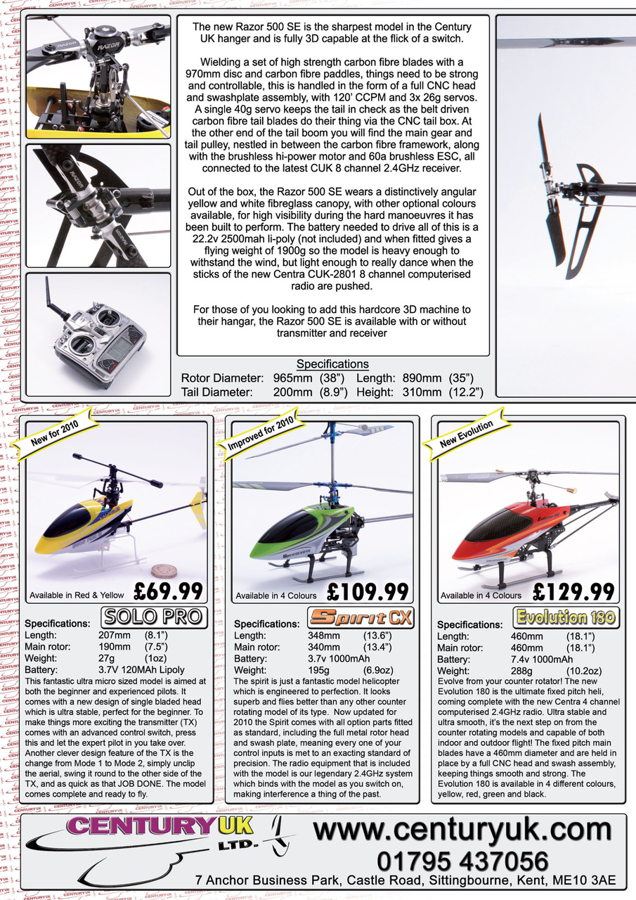 Radio Control Rotor World Preview Pages