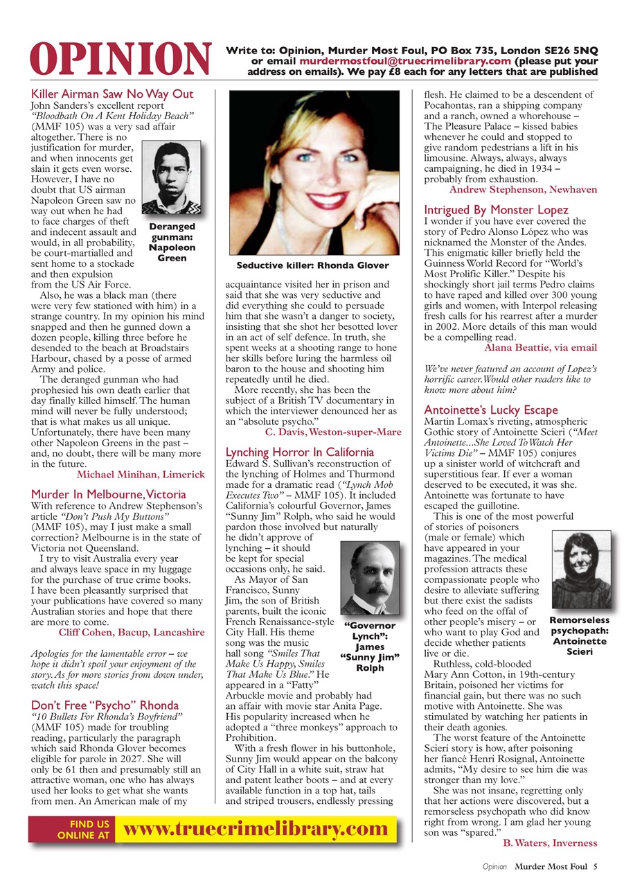 Murder Most Foul Preview Pages