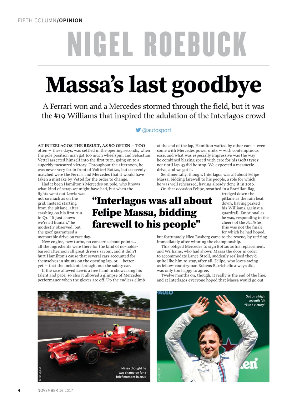 Autosport Preview Pages