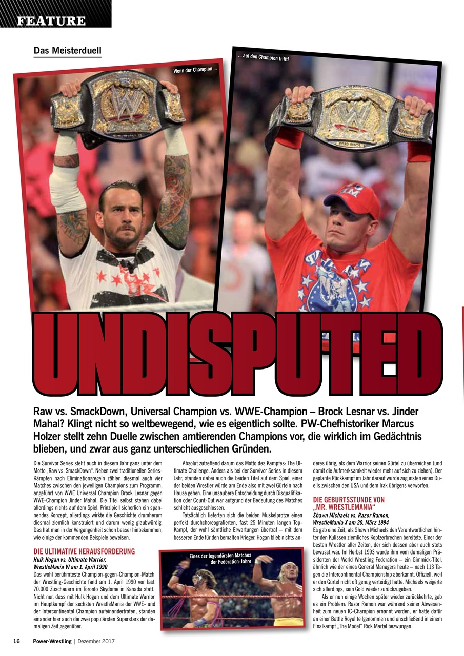 Power-Wrestling Preview Pages
