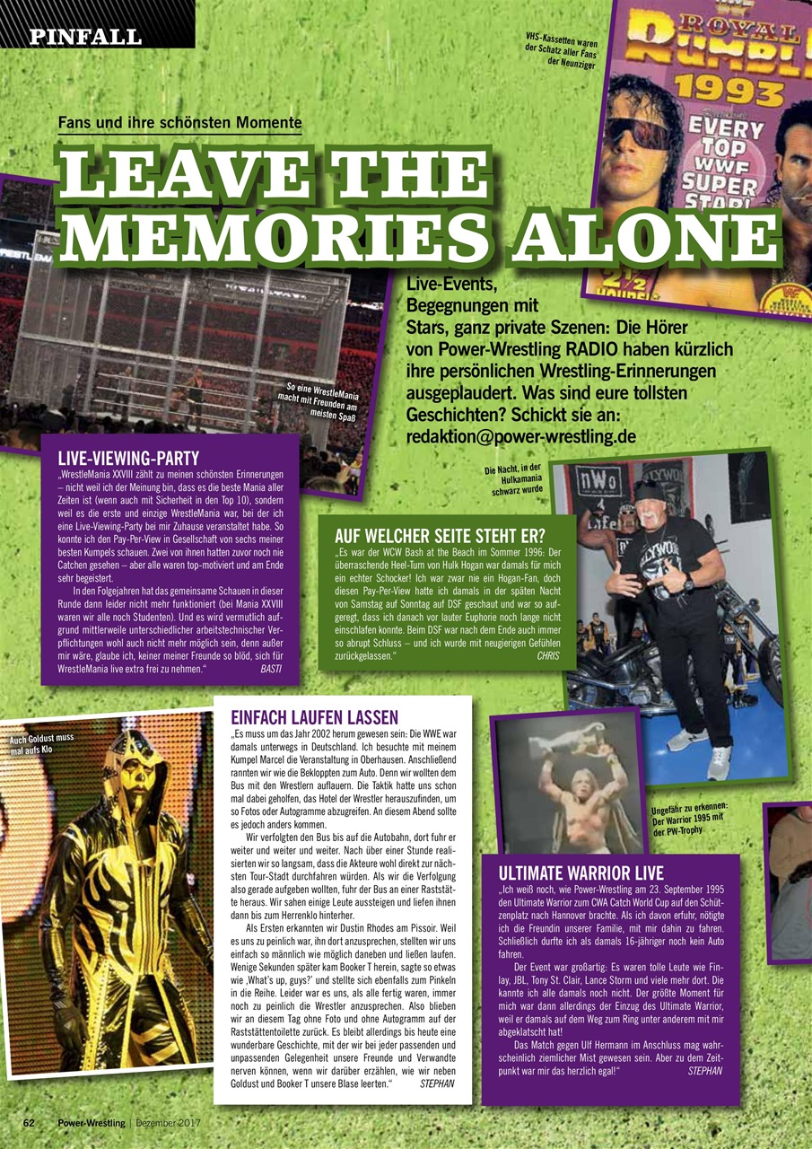 Power-Wrestling Preview Pages
