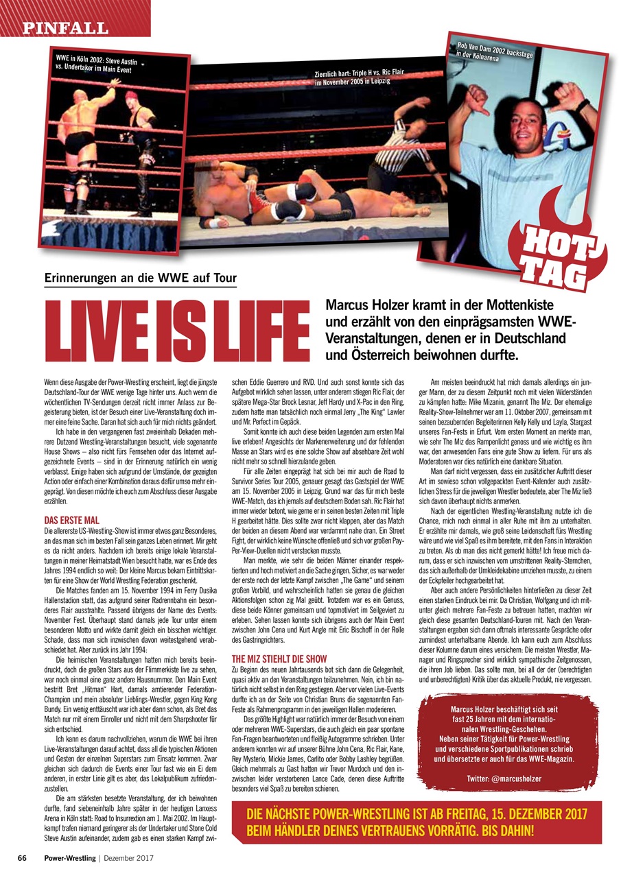Power-Wrestling Preview Pages