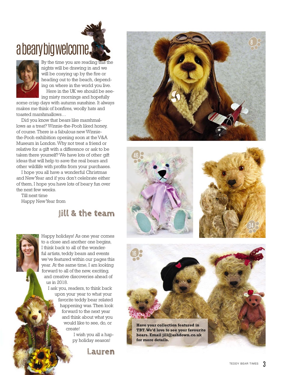 Teddy Bear Times Preview Pages