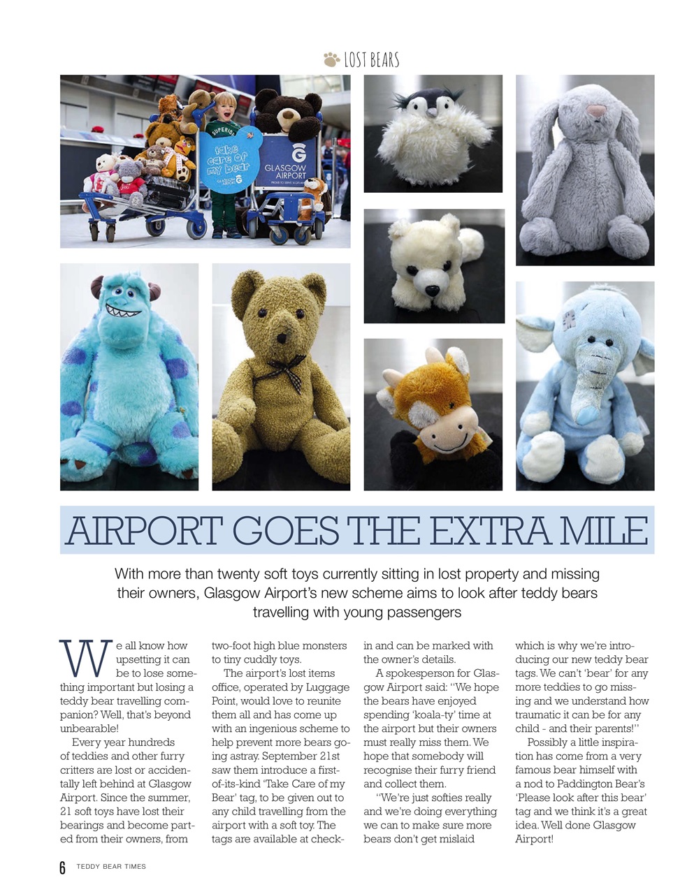 Teddy Bear Times Preview Pages