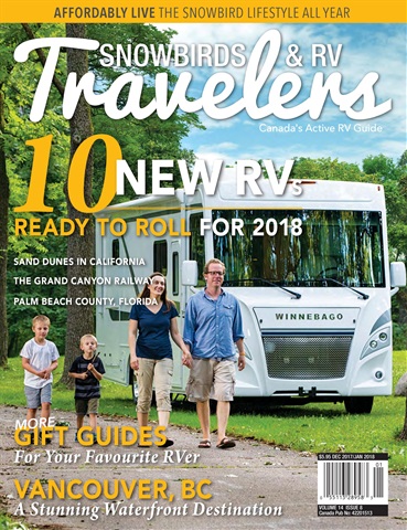 Snowbirds & RV Travelers issue Dec 17/Jan 18