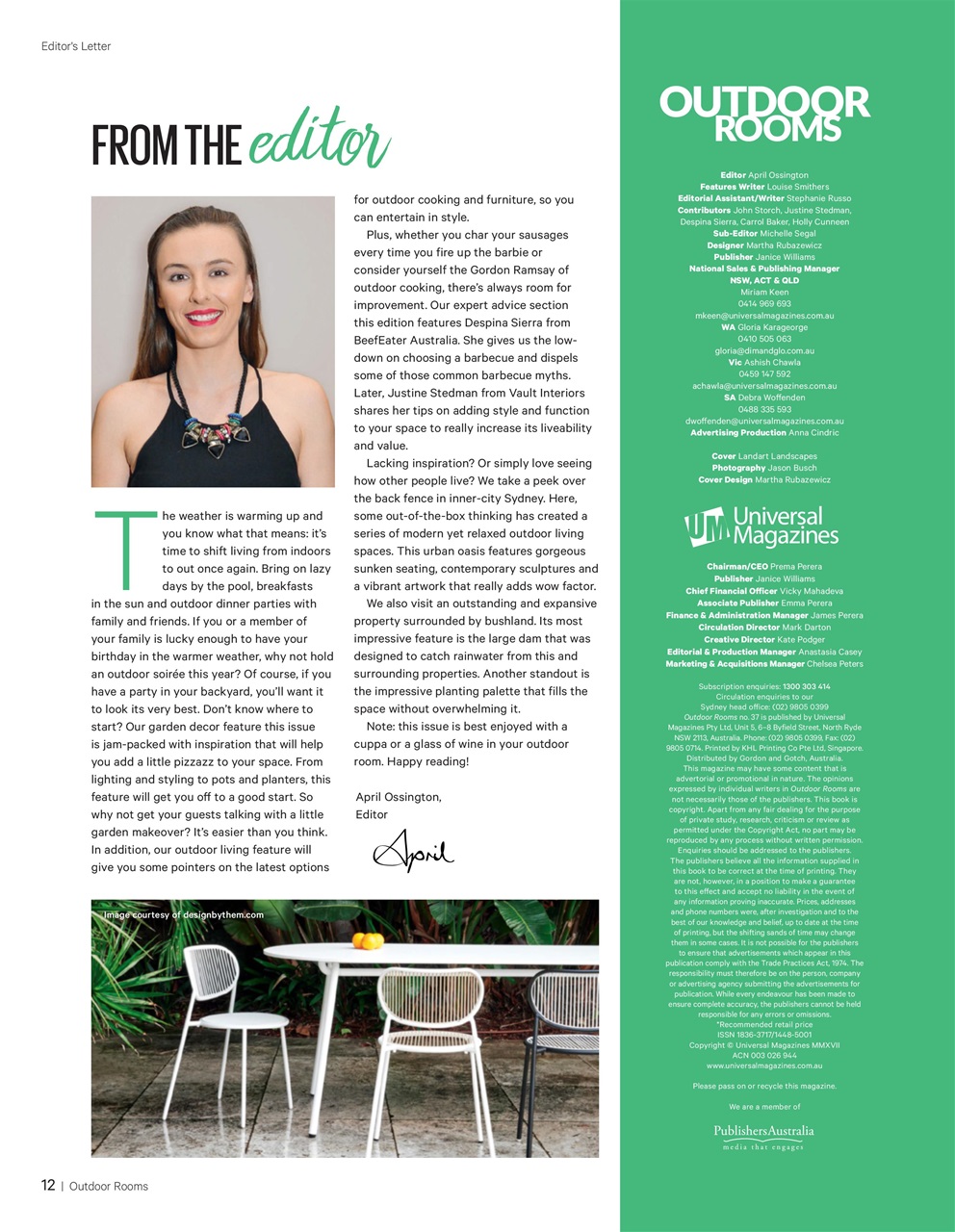 Outdoor Living Preview Pages