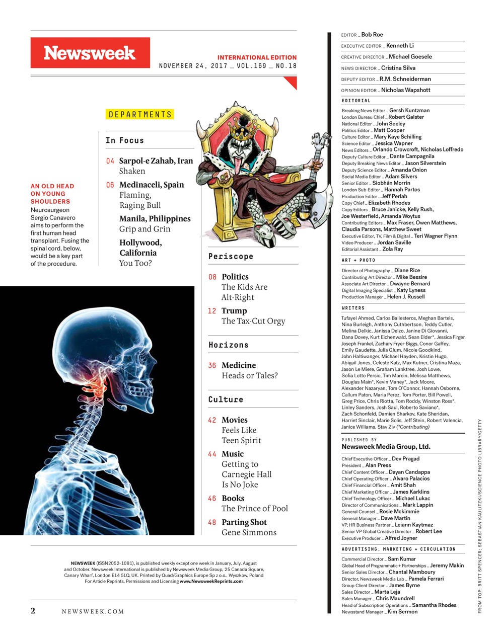 Newsweek International Preview Pages