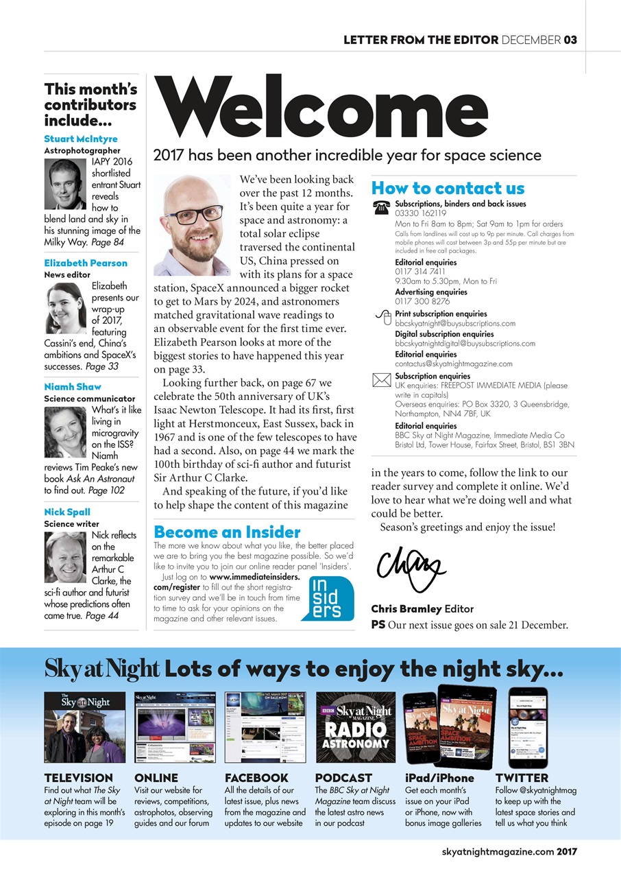 BBC Sky at Night Magazine Preview Pages