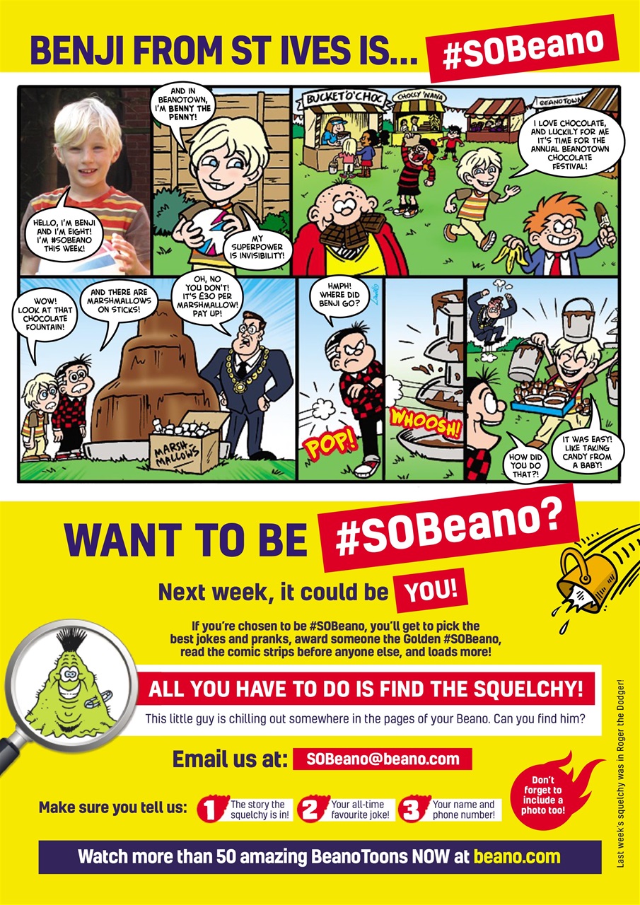 Beano Preview Pages